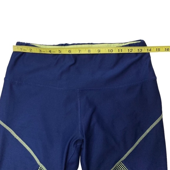 RBX Live Life Active Workout Leggings Size Medium Blue Gray - Picture 5 of 8